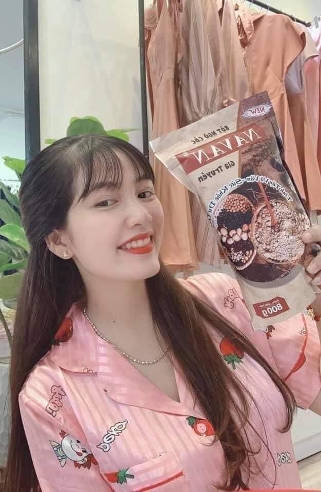 (HCM)(TẶNG MẶT NẠ) Bột Ngũ Cốc Gia Truyền Navan 800g