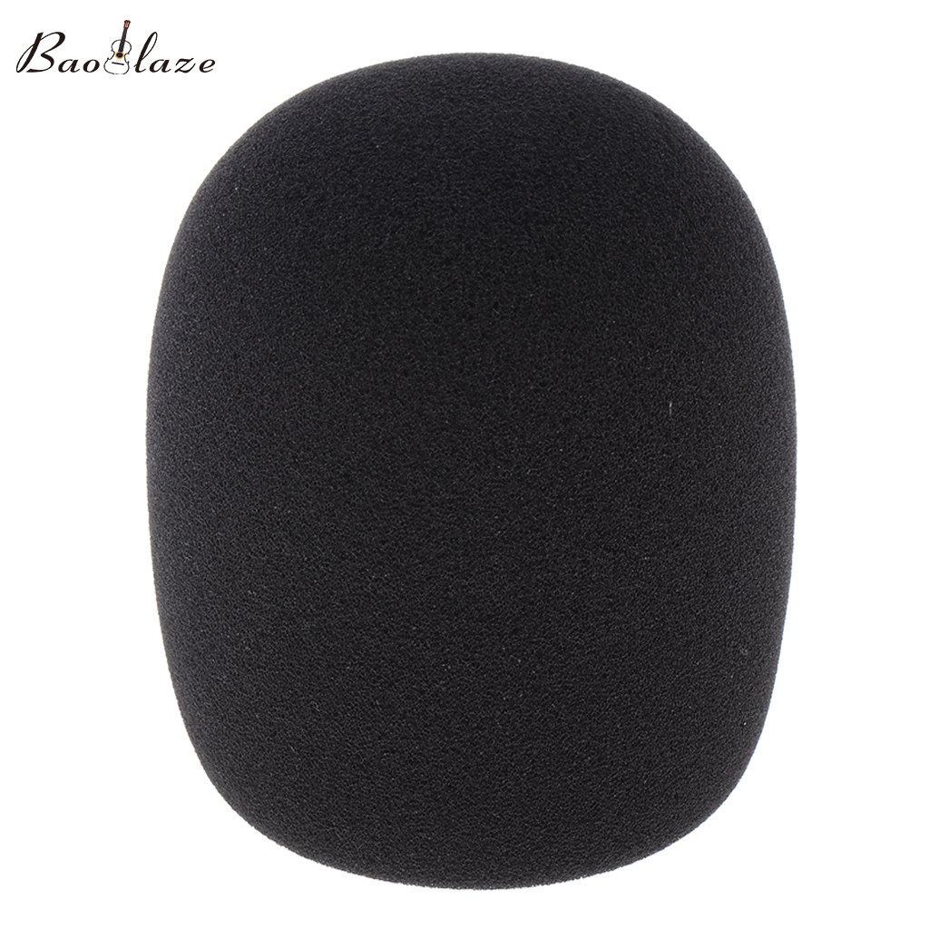 Baoblaze Large Size Microphone Mic Sponge Foam Cover Mic for Condenser Mic 5cm Dia