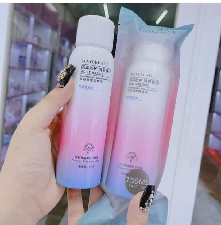 Combo 3 Chai Xịt Chống Nắng MayCreate 150ML