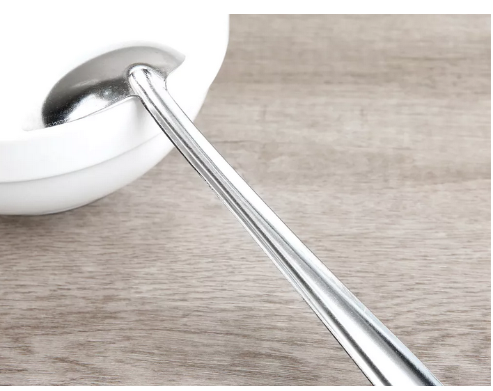 Vá Canh Vá lẩu Inox Cán Dài Dày