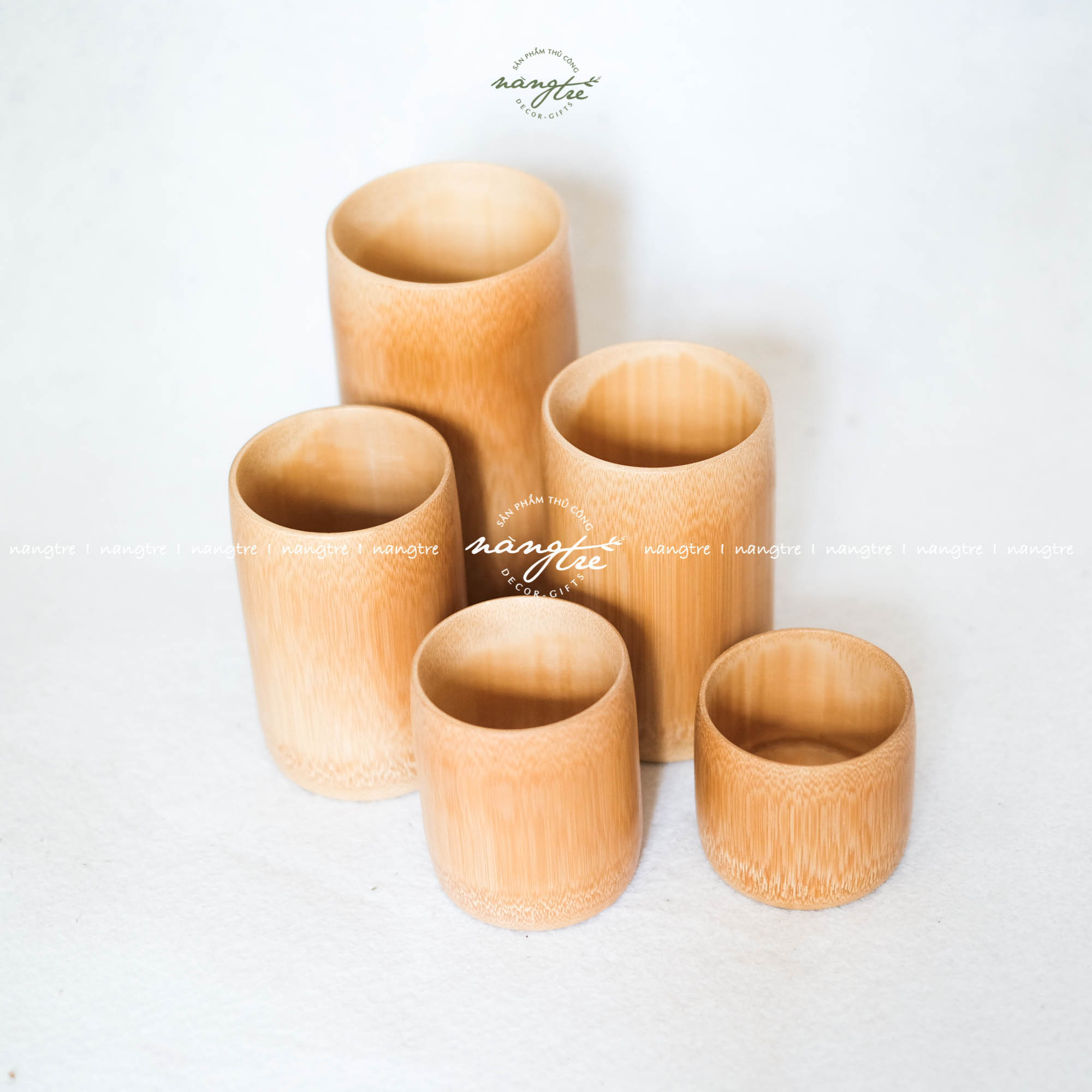 [HCM]Ly tre - ly tre handmade (bamboo cup)