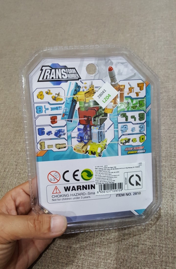 Số Biến Hình - 2810 (LZ04) - Mẫu 5