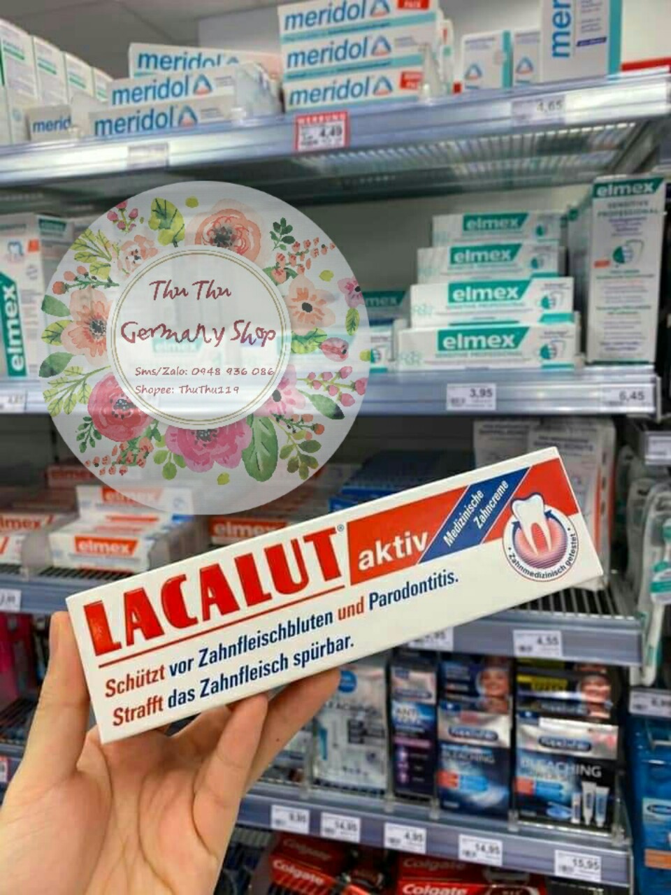 Kem đánh răng lacalut nội địa đức