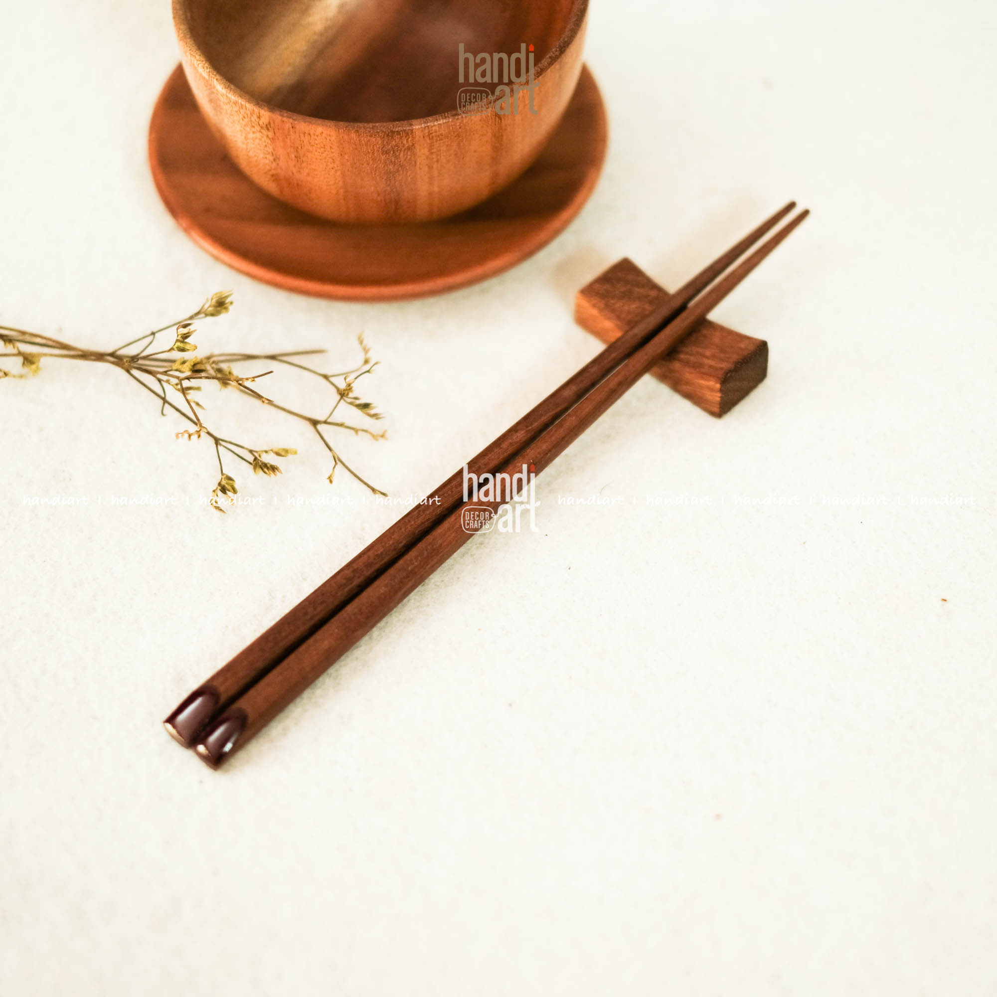 Đũa gỗ tự nhiên, 5 đôi đũa gỗ