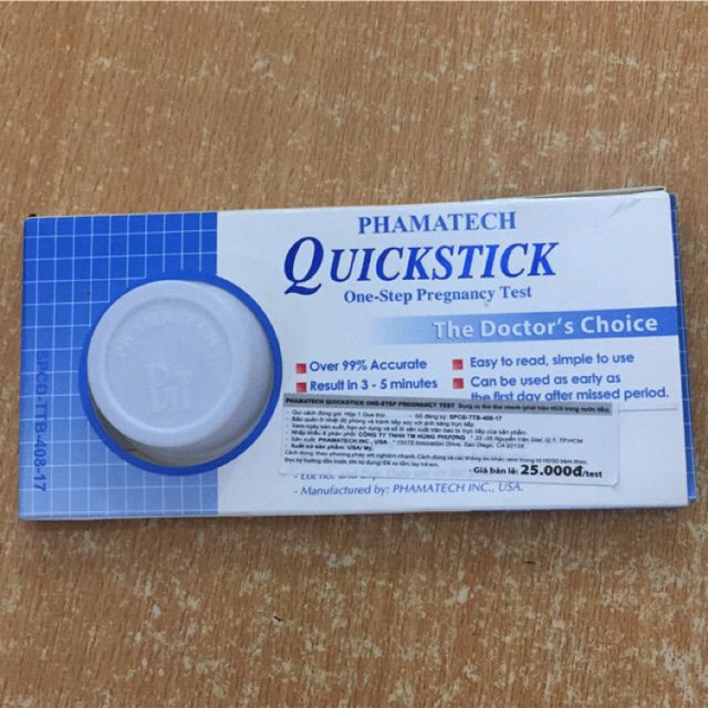 Combo 5 que thử thai Quicktick