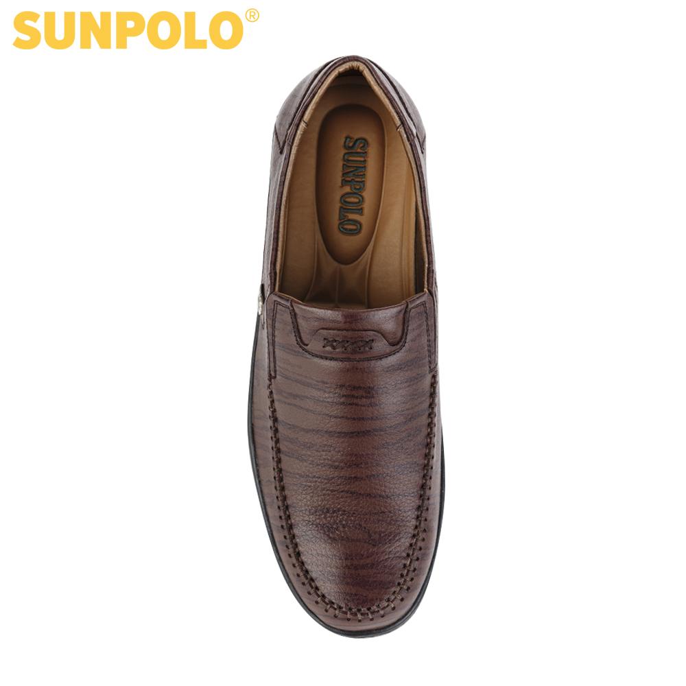 Men Leather Shoes (Black)