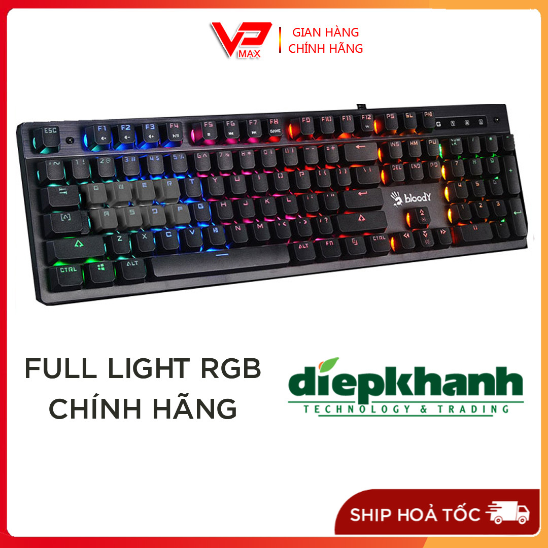 [Chính hãng] Bàn phím bán cơ Marvo PubG RG SW Blue BLOODY B500N KEYBOARD đèn LED 7 màu RGB/ Bàn phím Led G21 siêu đẹp  - VPMAX