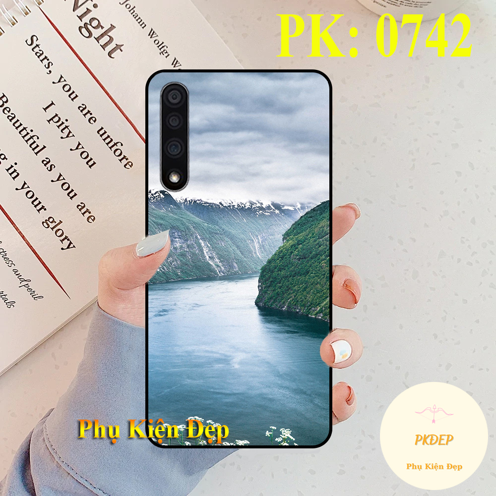 [HCM]Ốp lưng Vsmart Live 1 dẻo đen in hình Phong cảnh HD
