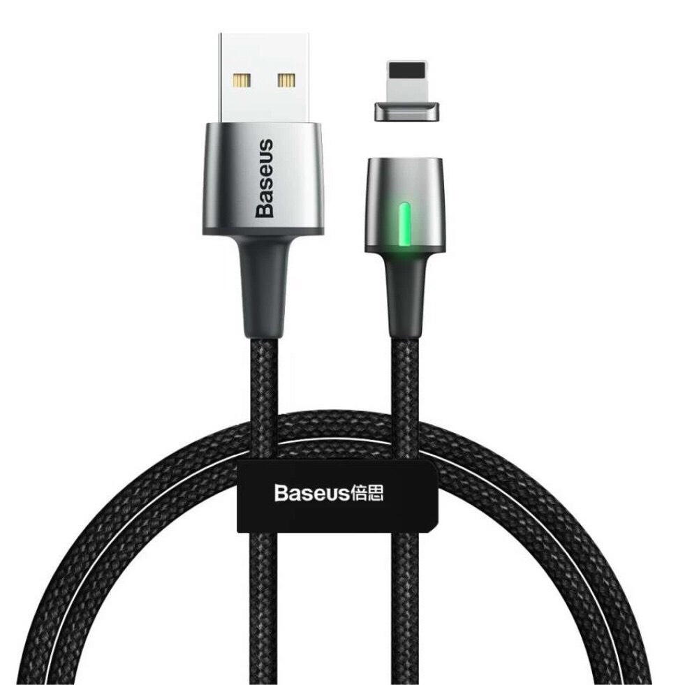 Baseus cáp từ tính loại lightning micro type-c sạc nhanh, cáp sạc điện thoại nam châm 3 trong 1 dành cho iphone xiaomi huawei samsung usb-c