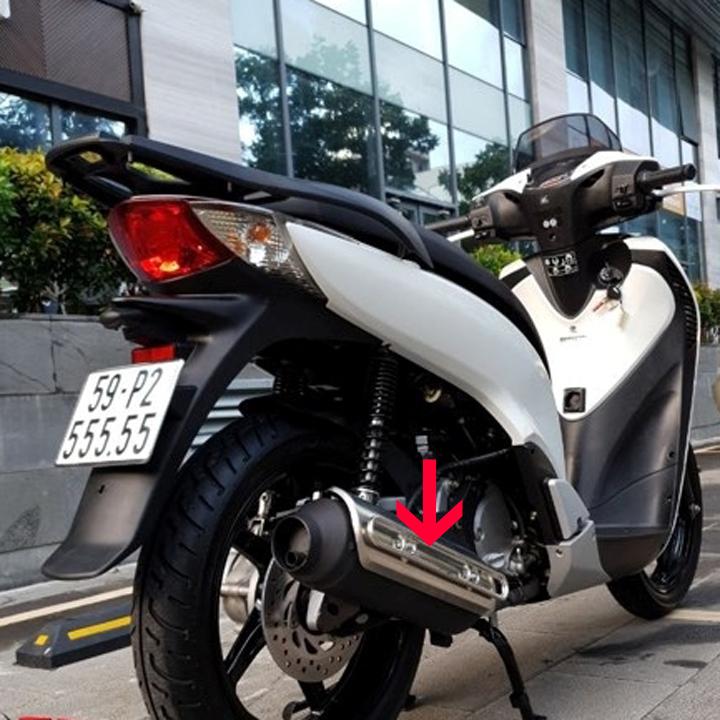 Nẹp pô xe SH nhập