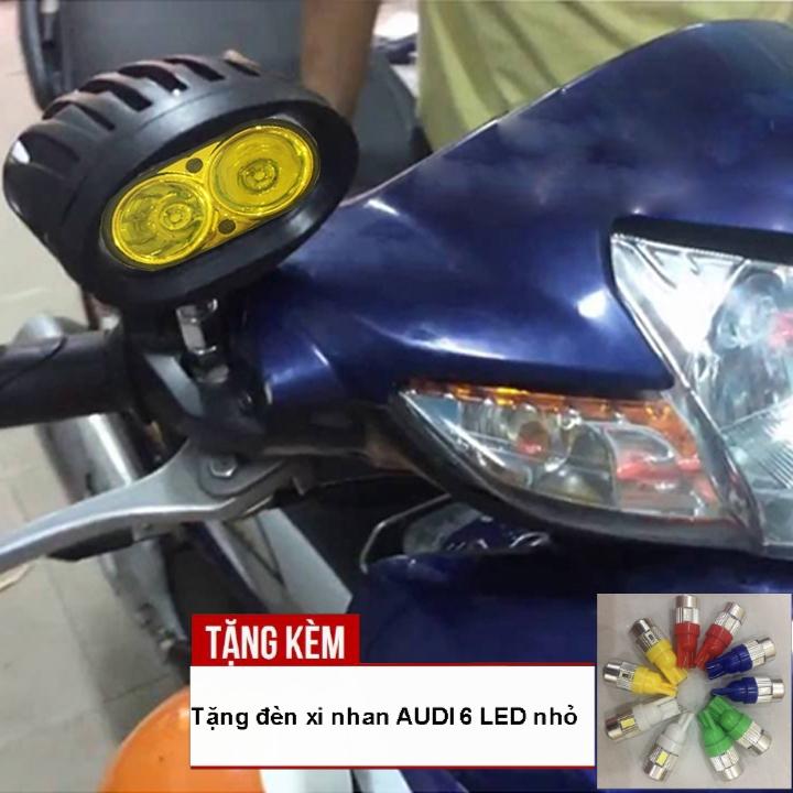 [SIÊU PHẨM] Đèn trợ sáng L2 (ánh sáng vàng) là sản phẩm hot hit hiện nay trên thị trường OX212-TẶNG KÈM ĐÈN XI NHAN AUDI 6 LED