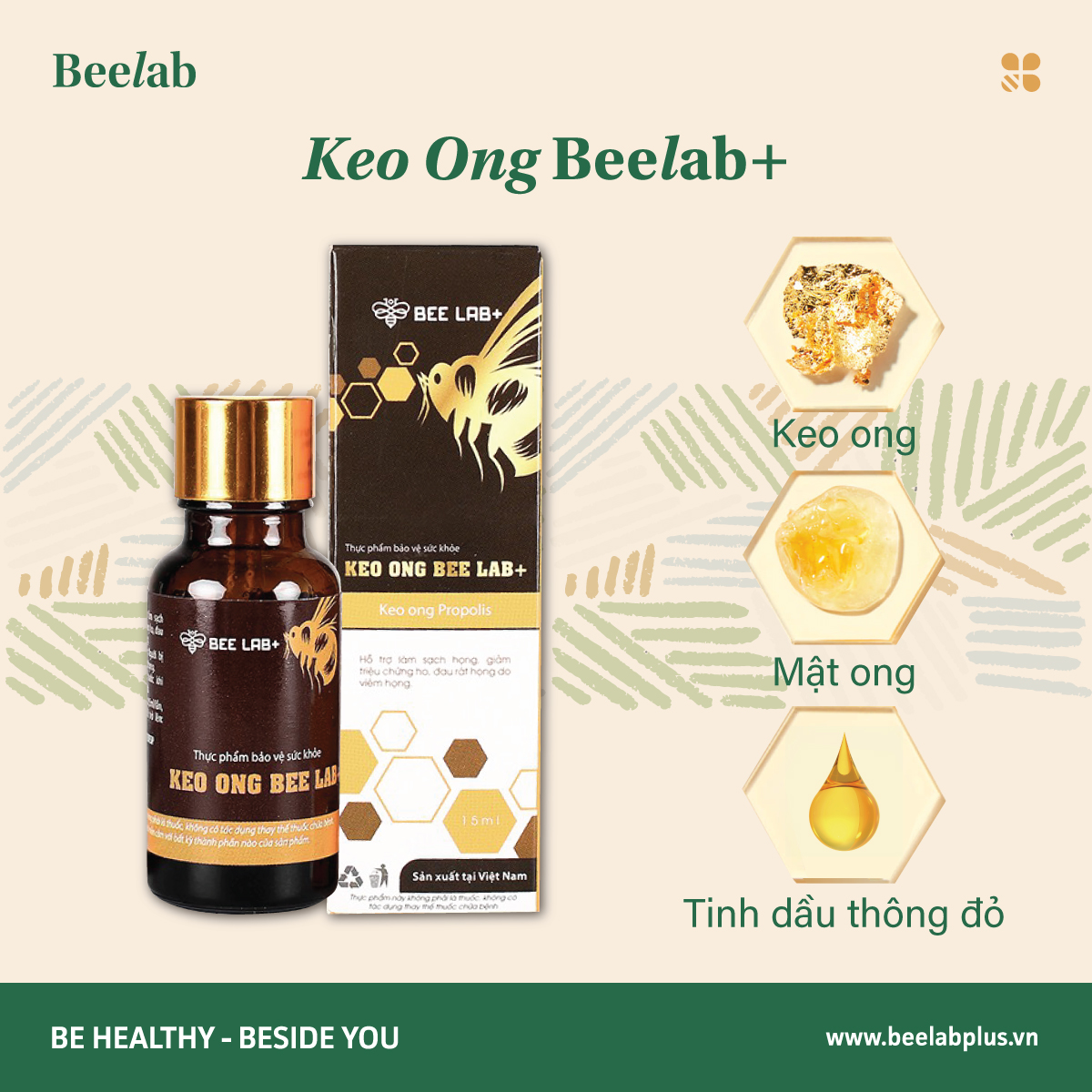 Keo Ong BeeLab+ Tinh chất keo ong Propolis