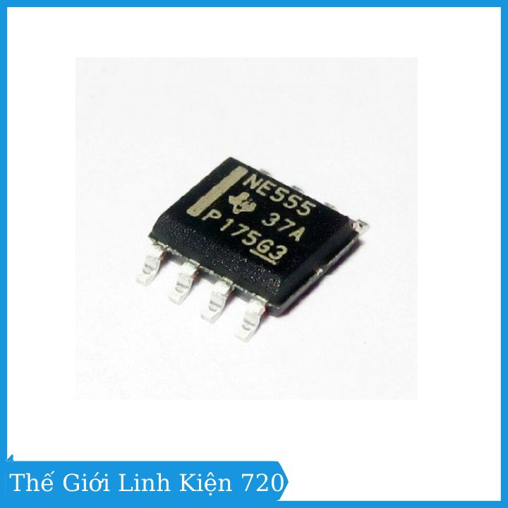 NE555 SOP8 / DIP8 - ic tạo xung dao động