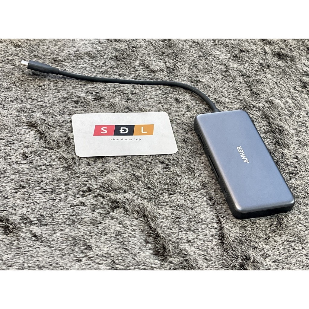 [HCM]Anker Premium 7 in 1 USB-C Hub 1H2C2A1S1M A8346