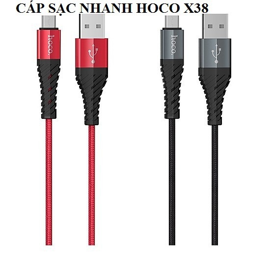 HÀNG LOẠI A | CÁP SẠC MICRO USB | HOCO X38 | SKYTHUONGMAI - 28002