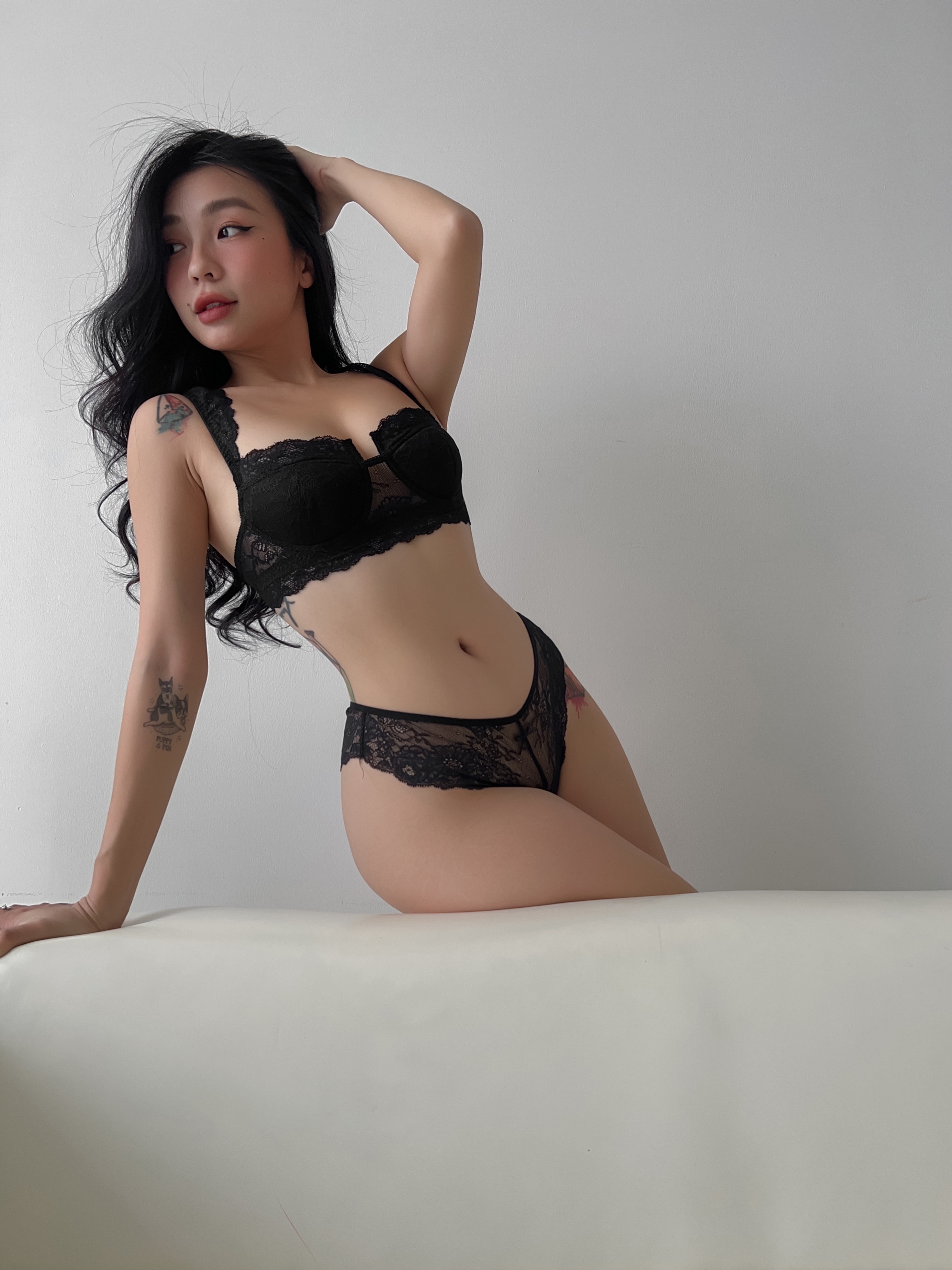 Set đồ lót nữ tách lẻ KRYSTAL Utopia đen