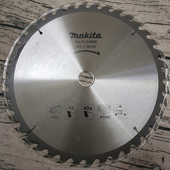 Lưỡi cắt gỗ Makita 300mm - 40 răng