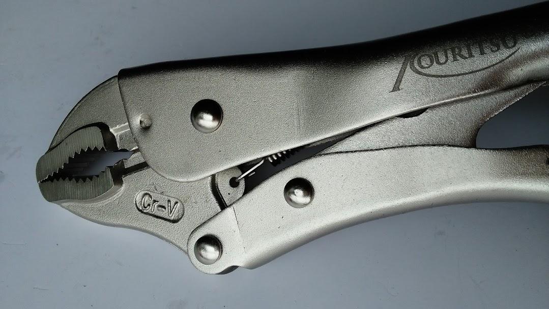 Kìm Chết Hàm Cong Kouritsu 10''