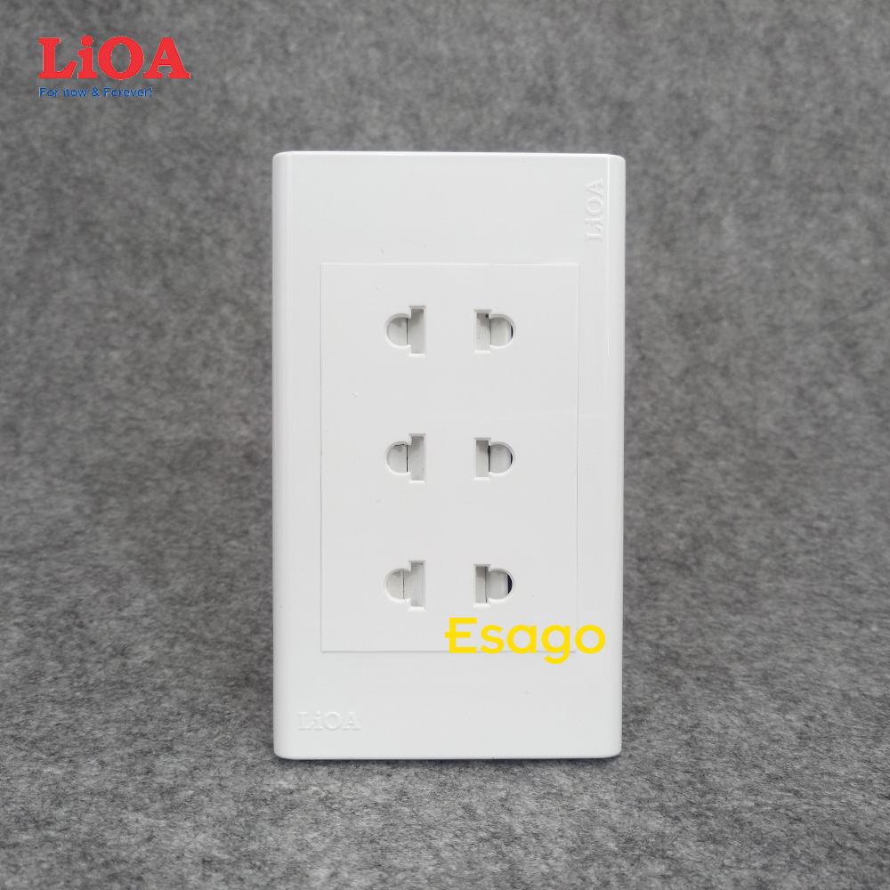 [HCM]Ổ cắm điện ba 2 chấu 16A LiOA (3520W)