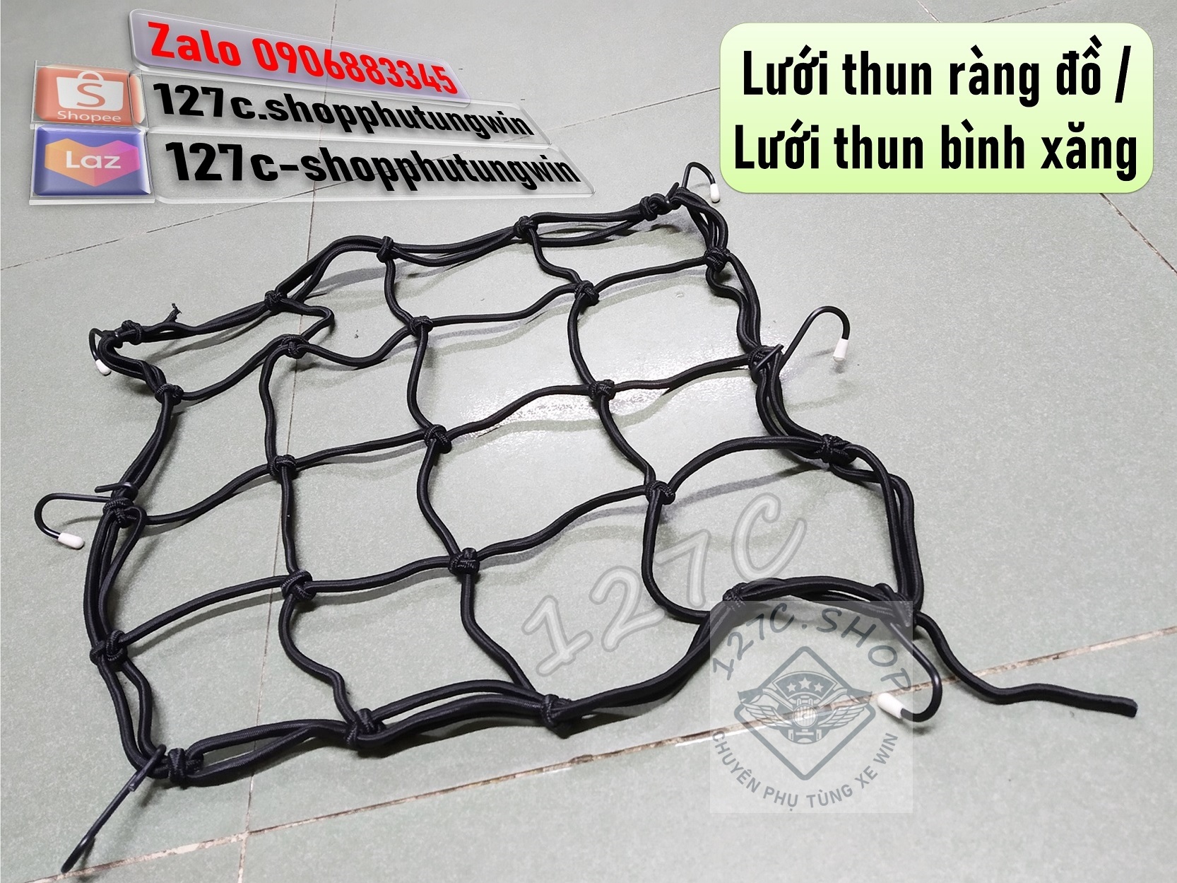 [HCM] Lưới thun ràng đồ / Lưới thun bình xăng