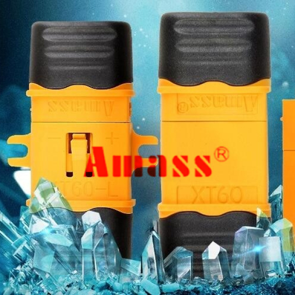Jack cắm XT60 chất lượng cao Amass XH60H có nắp chụp bảo vệ kết nối Pin Lipo | PDB | ESC