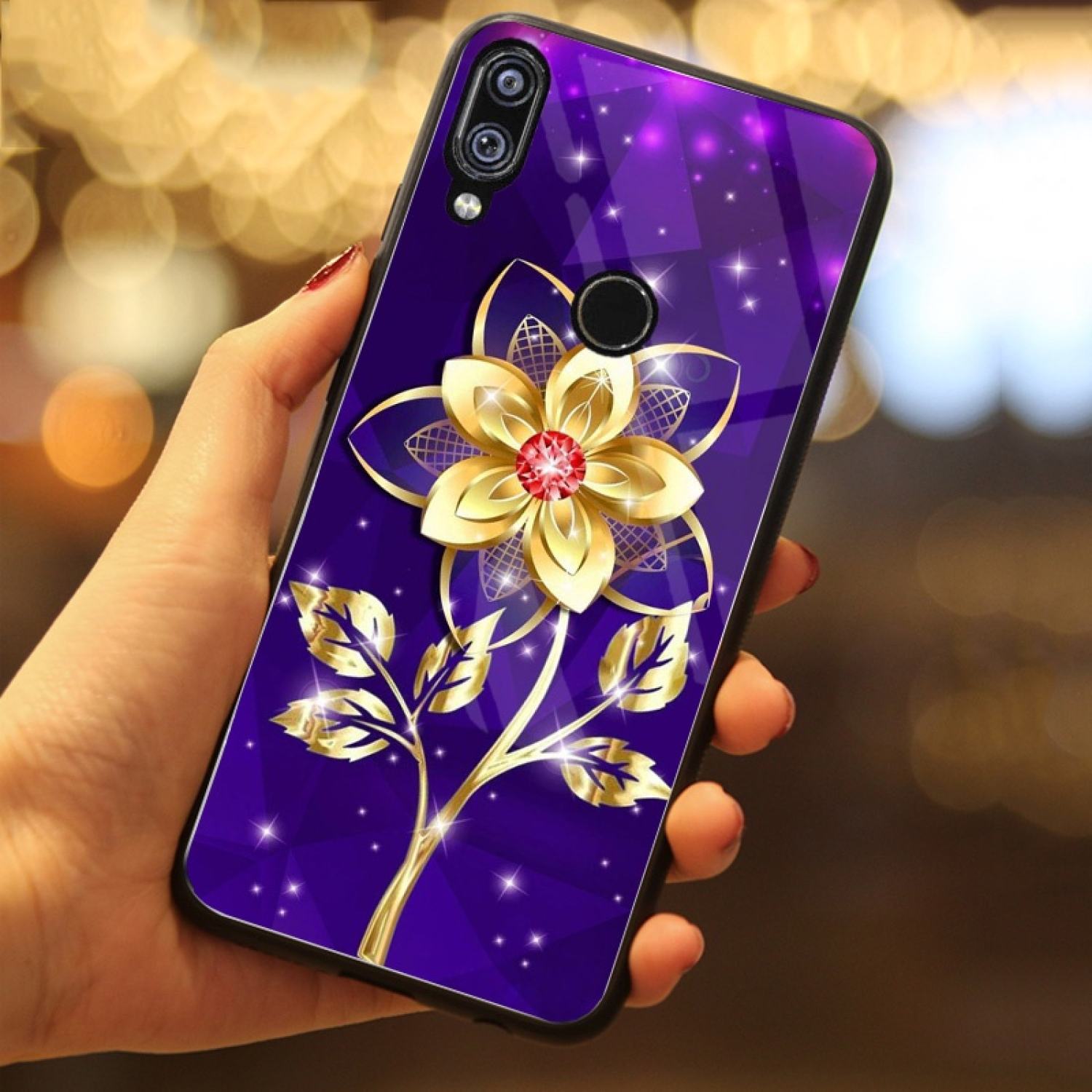 Ốp Lưng KÍNH BÓNG XIAOMI REDMI NOTE 7 , NOTE 7 PRO, REDMI 7 PHIÊN BẢN MỚI