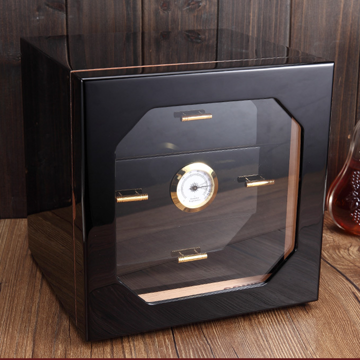 Carrying xì-gà mini 4 cigarette holder high-grade leather, leather, bags preserved moisturizing xì-gà, high-end gifts, containers xiga