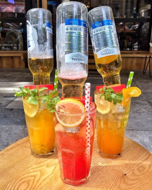 Ly thủy tinh Ocean Centra Long Drink 495ml bộ 6 cái