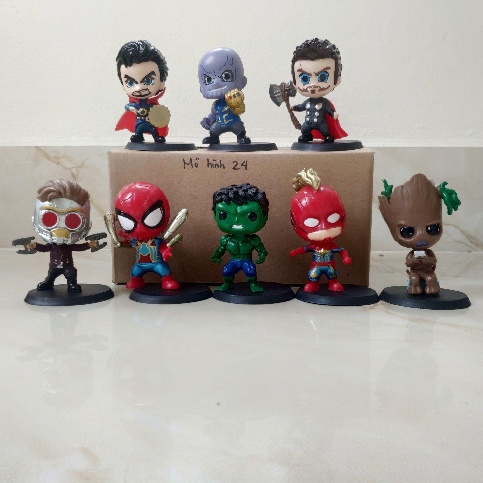 Mô hình Iron Man Marvel chibi cực chất  HolCim  Kênh Xây Dựng Và Nội Thất