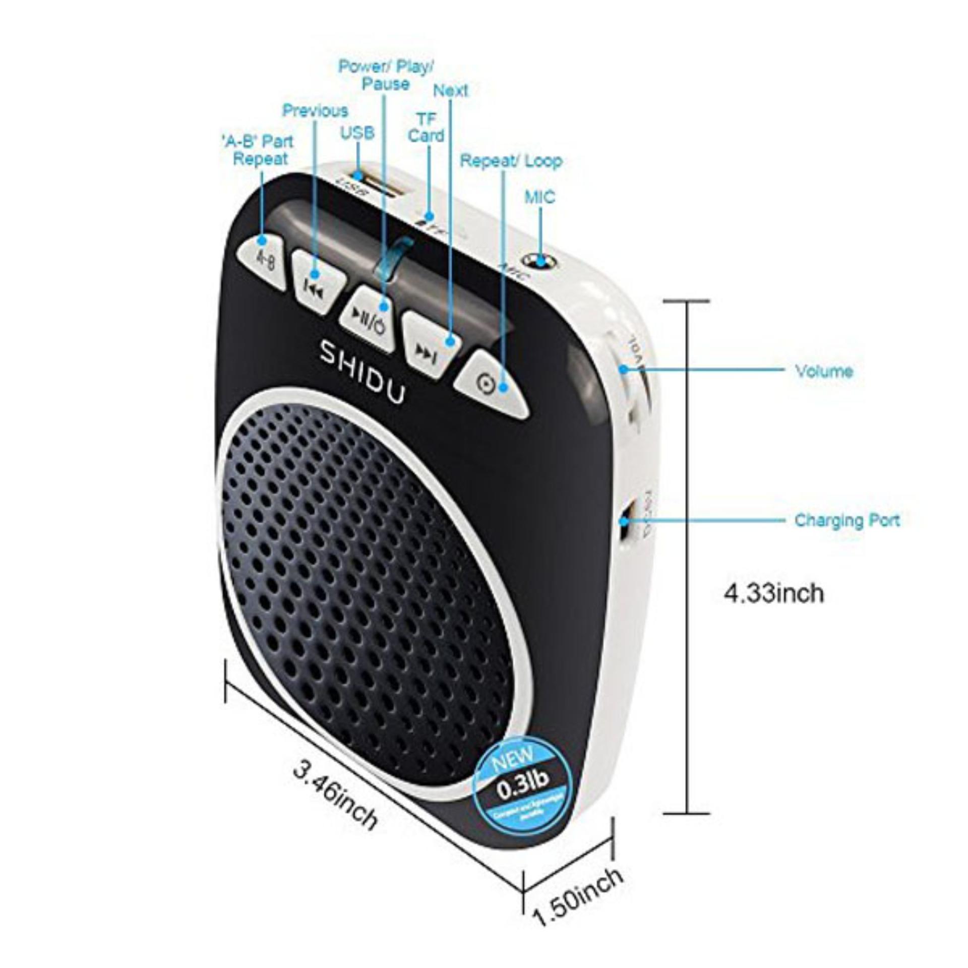 Máy trợ giảng Shidu SD308 có dây