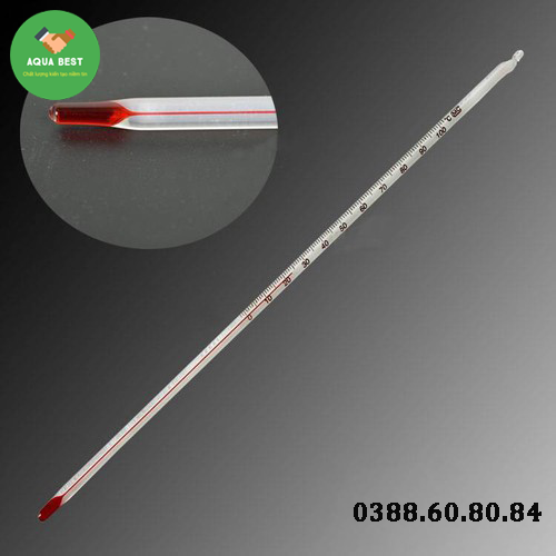 [Combo 2 cái] Cây đo nhiệt độ, Dụng cụ đo nhiệt độ nước 0 - 100 độ C