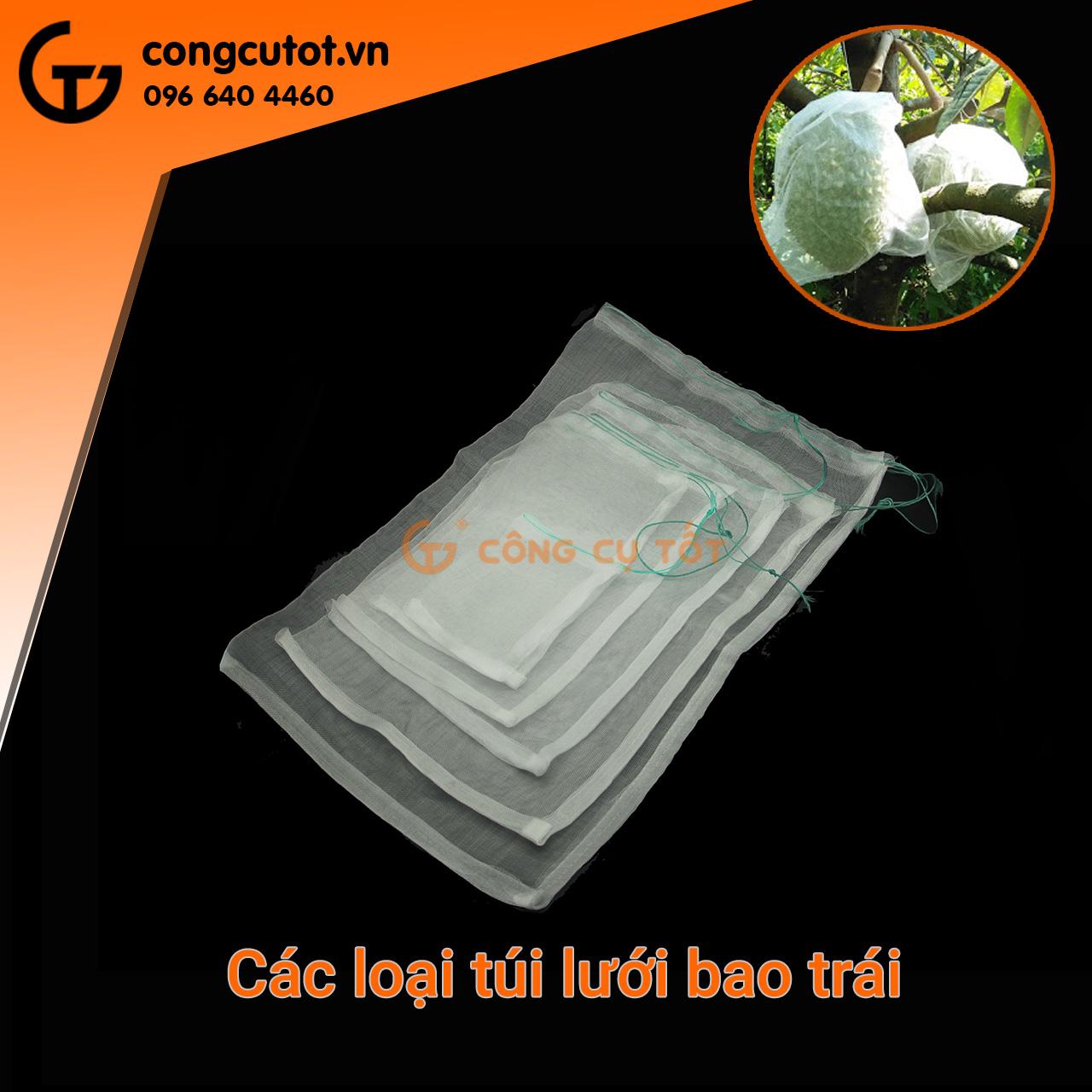 Combo 10 túi bao trái cây các size