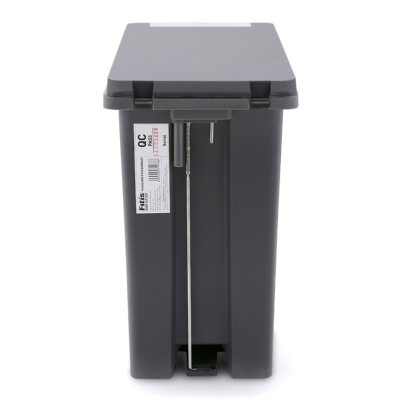 [HCM]Thùng rác nhựa Fitis đạp chân 10 lít (Xám, Xanh, Cam và Trắng)
