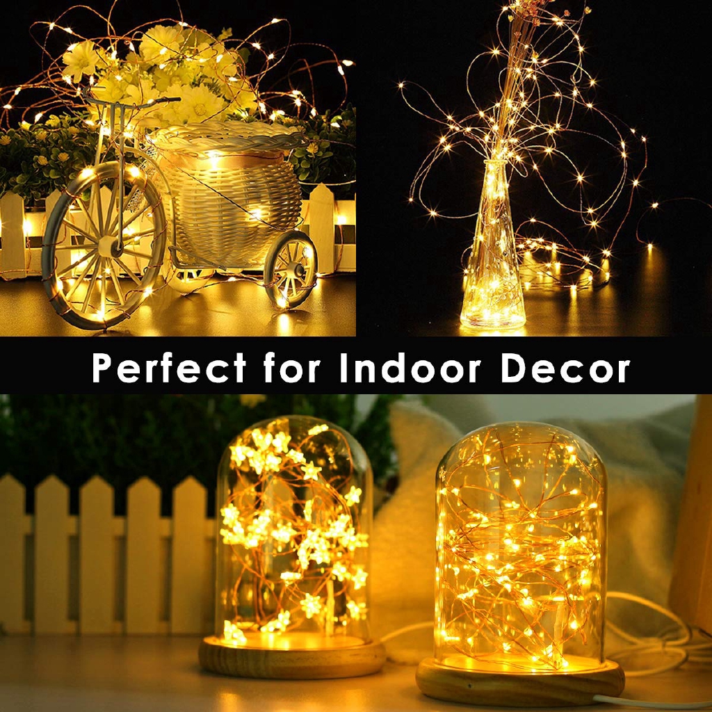 CINDYHOME Dây Đèn Led Trang Trí 1m / 2m / 3m / 5m / 10m Y