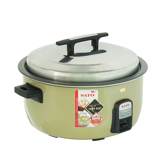 Nồi cơm điện công nghiệp16 lít SATO P16, hàng Việt Nhật chất lượng cao