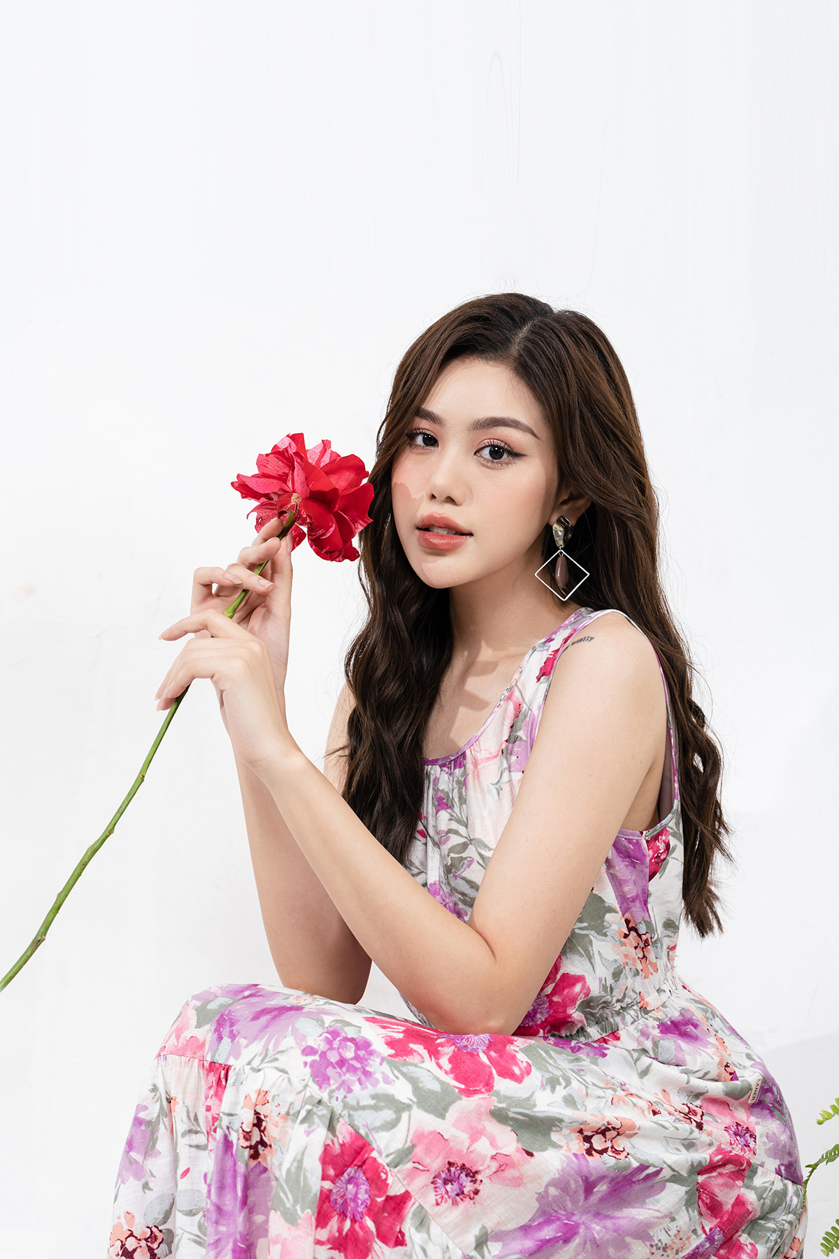 Đầm Nhún Lamer Chun Eo L63M23H019