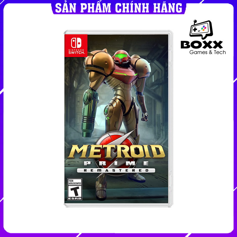 Tape game Metroid Prime remastered Nintendo Switch