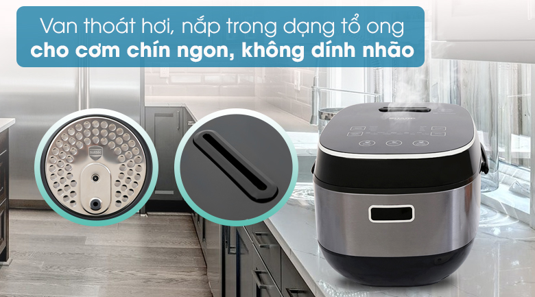 Nồi cơm cao tần Sharp 1.8 lít KS-IH191V-BK hàng chính hãng