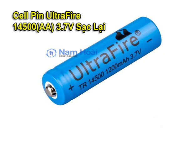Cell pin 14500 (AA) 1200 mAh 3.7V Li-on