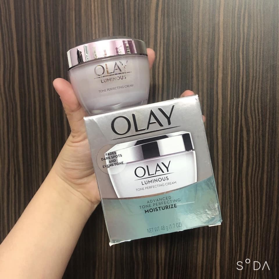 [HCM]Kem olay trắng sáng xóa nám và tàn nhang Olay Luminous Tone Perfecting cream 48g