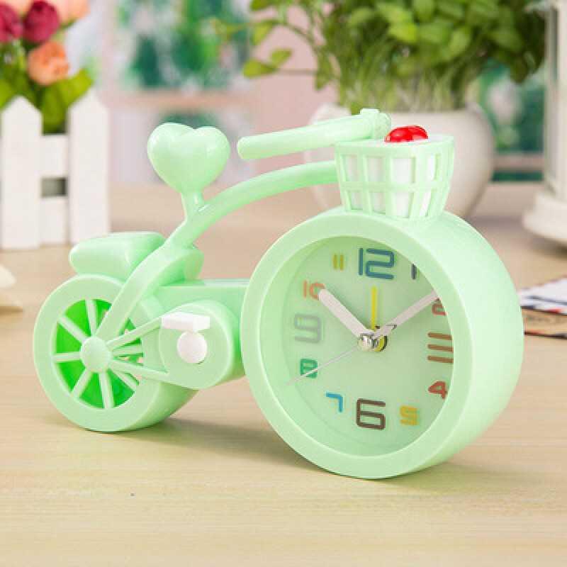 Đồng Hồ Để Bàn Hình Xe Đạp Xinh Xắn