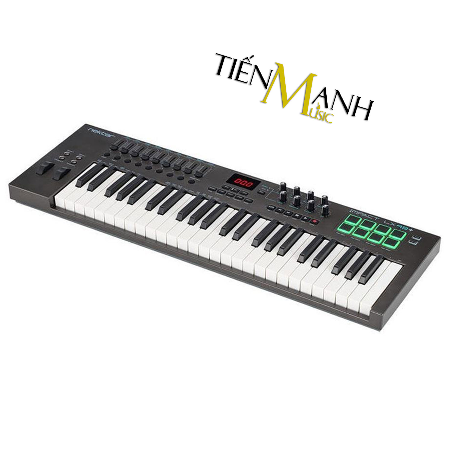 [Trả góp 0%] Nektar LX49 MK3 Midi Keyboard Controller 49 Phím Cảm ứng lực (Bàn phím sáng tác - Sản xuất âm nhạc Producer)