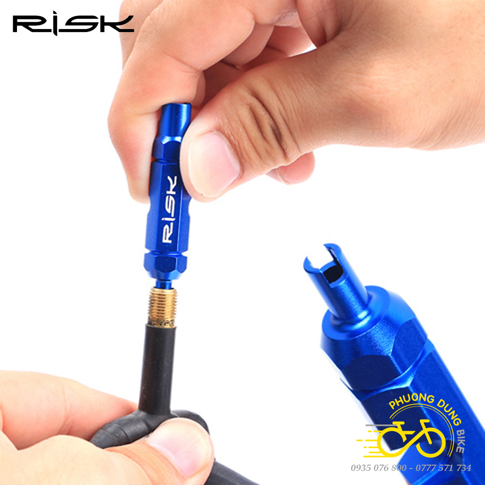 Dụng cụ tháo lõi van RISK - Lõi van xe đạp xe máy