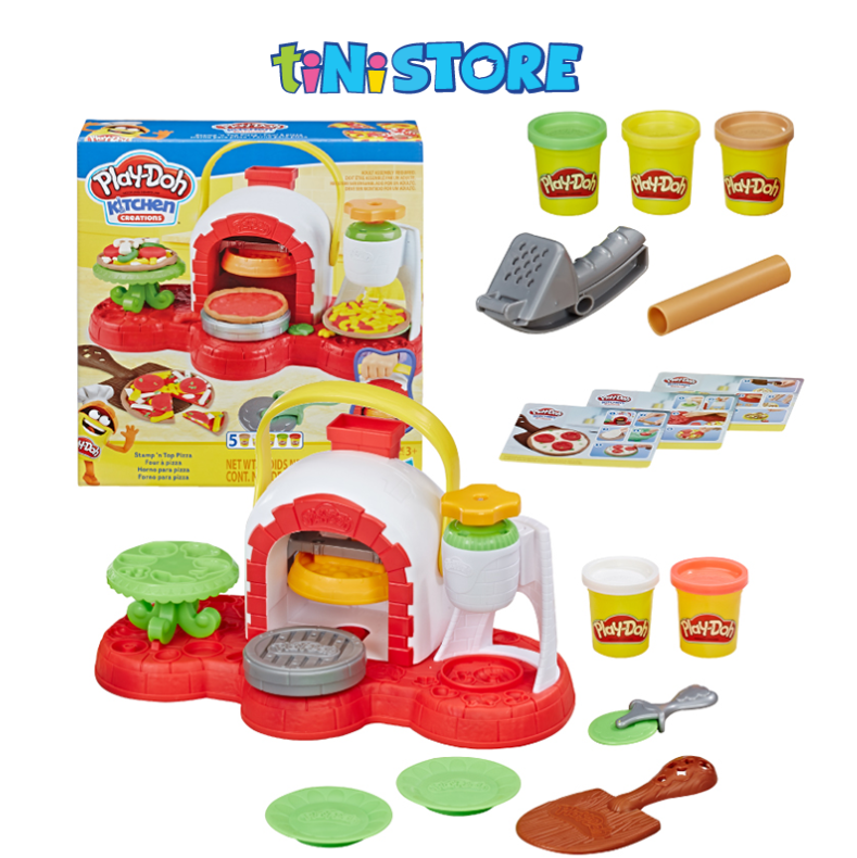 Bộ đồ chơi Hasbro đất nặn lò nướng bánh Pizza Play Doh E4576