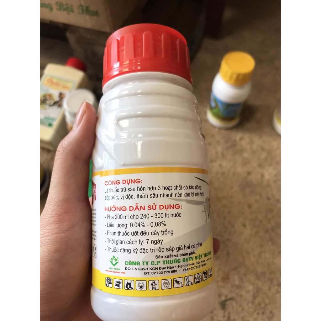 TRỪ SÂU HIỆU ONG BẮP CÀY 200ML