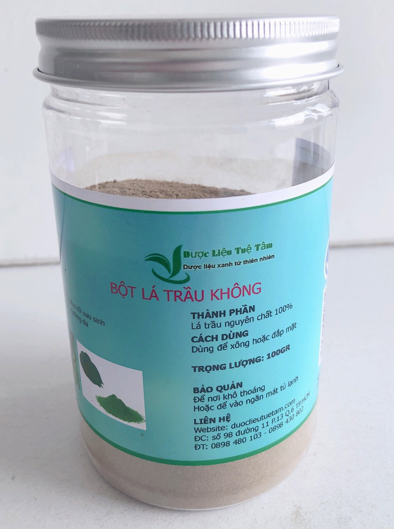 [HCM]Bột lá trầu không 100gr