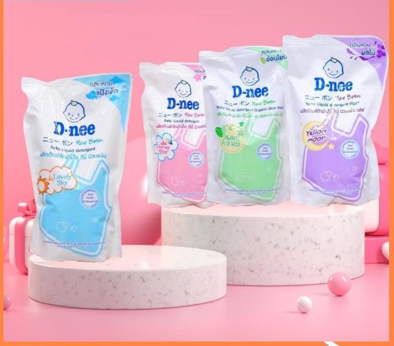 Nước giặt xả dnee thái lan túi 600ml, 1400ml