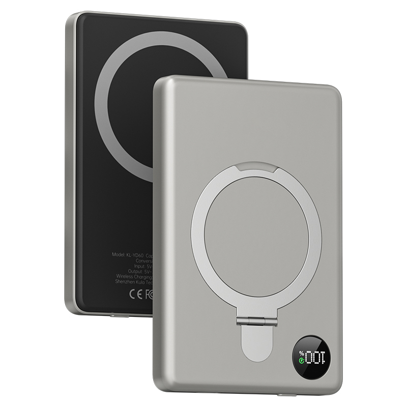 KUULAA PD20W Sạc Dự Phòng Không Dây with Stand 10000mAh Sạc Nhanh Power Bank Cho iPhone 15 12 13 14 pro max Cục sạc dự phòng Magnetic PowerBank