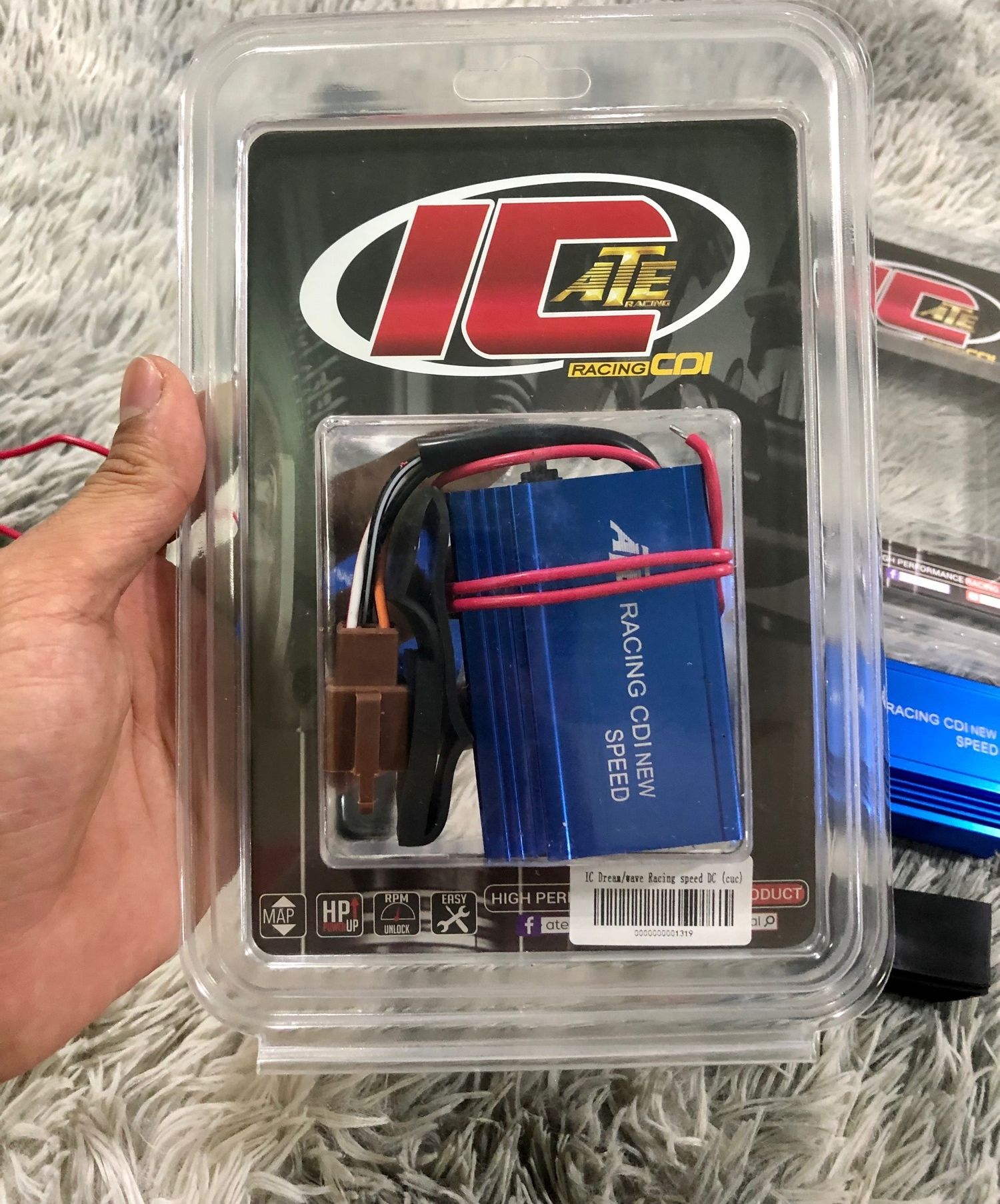 Ic độ ATE mở hết tua máy cho xe Dream Wave