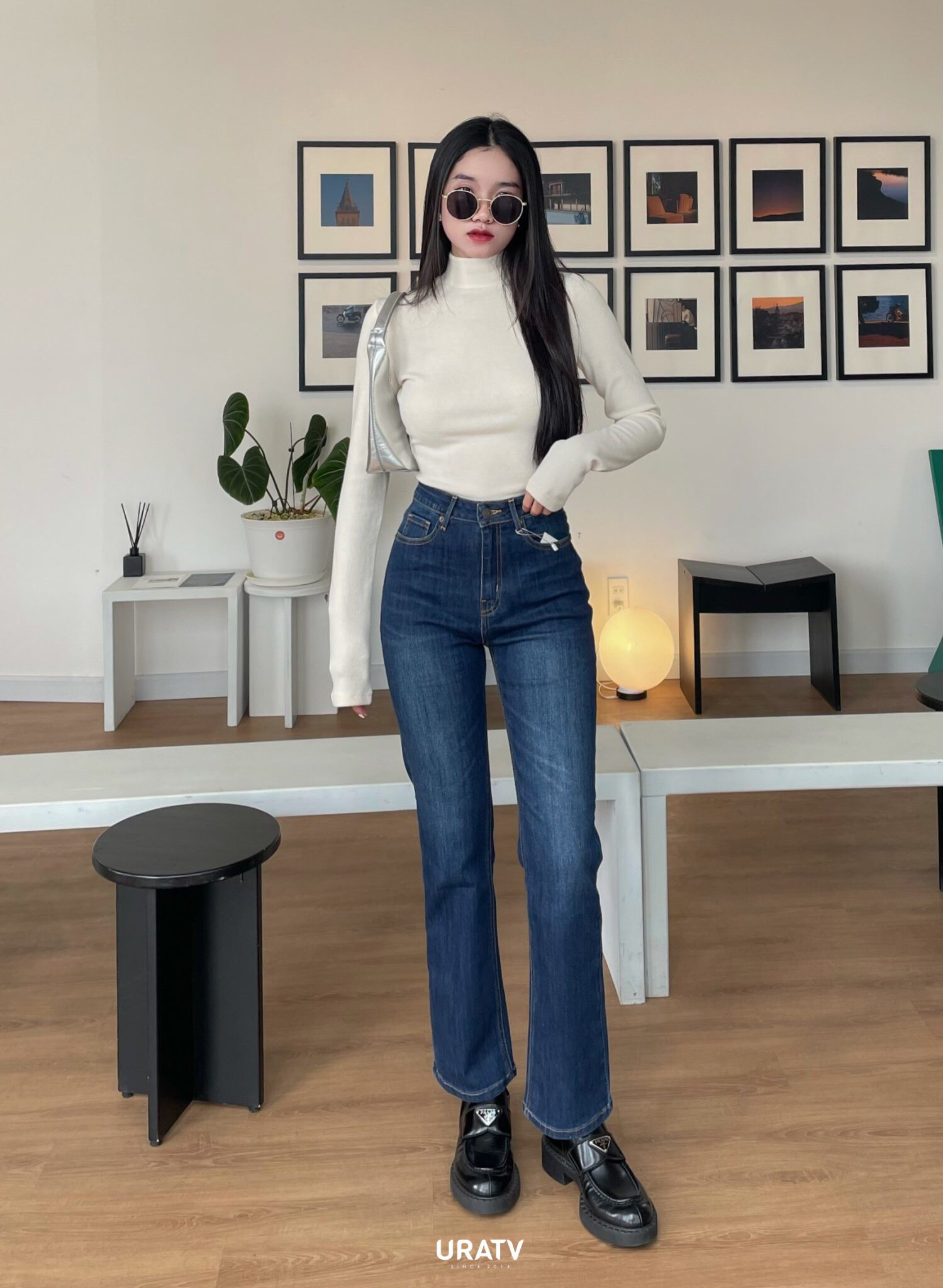 [CÓ SẴN-ẢNH THẬT] Ống đứng jeans trơn 3m